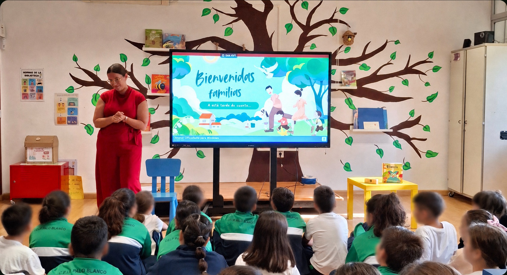 Taller artístico en el aula